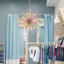 GobekUsa Dandelion Chandelier: Colorful LED Pendant Lamp, Modern and Personalized Fashion