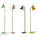 GobekUsa Iron Macaron Floor Lamp: Modern LED Wooden Tall Lamp for Living Room