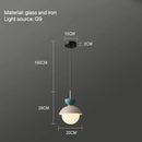 GobekUsa Glass Ball Pendant Lamp: Modern Nordic Light Fixture for Home Decor, Kitchen, Dining, Bedroom