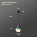GobekUsa Glass Ball Pendant Lamp: Modern Nordic Light Fixture for Home Decor, Kitchen, Dining, Bedroom