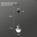 GobekUsa Glass Ball Pendant Lamp: Modern Nordic Light Fixture for Home Decor, Kitchen, Dining, Bedroom