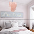 GobekUsa Kids' Room Fishing Net Chandelier LED Pendant Lamp for Home Decor