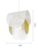 GobekUsa Kids' Room Fishing Net Chandelier LED Pendant Lamp for Home Decor
