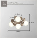 GobekUsa Frost Glass Ceiling Chandelier for Home Indoor Lighting