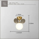GobekUsa Frost Glass Ceiling Chandelier for Home Indoor Lighting