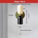 GobekUsa LED Wall Lights Colorful Iron Double Heads Modern Bedside Lamp