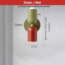 GobekUsa LED Wall Lights Colorful Iron Double Heads Modern Bedside Lamp