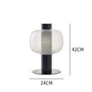 GobekUsa Glass Table Lamp Modern Design for Living Room and Bedroom
