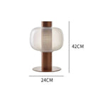GobekUsa Glass Table Lamp Modern Design for Living Room and Bedroom