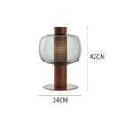 GobekUsa Glass Table Lamp Modern Design for Living Room and Bedroom