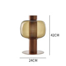 GobekUsa Glass Table Lamp Modern Design for Living Room and Bedroom