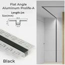 GobekUsa 1M Frameless Embedded LED Aluminum Profile for Linear Strip Lights