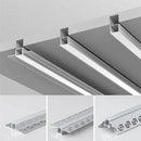GobekUsa 1M Frameless Embedded LED Aluminum Profile for Linear Strip Lights