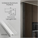 GobekUsa 1M Frameless Embedded LED Aluminum Profile for Linear Strip Lights