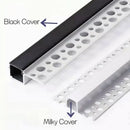 GobekUsa 1M Frameless Embedded LED Aluminum Profile for Linear Strip Lights