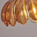 GobekUsa Amber Glass LED Pendant Lamp 200cm Wire Adjustable Nordic Modern Simple Hanging Lights