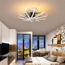 GobekUsa Bladeless Ceiling Fan with Dimmable LED Lights and Remote - Reversible Timing, Modern Design