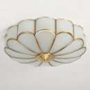 GobekUsa Brass Ceiling Lamp: Modern Nordic Light Luxury LED Fixture for Home Bedroom