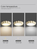 GobekUsa Cream Wind Bedroom Ceiling Lights - Full Spectrum Internet Celebrity Design