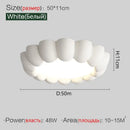 GobekUsa Cream Wind Bedroom Ceiling Lights - Full Spectrum Internet Celebrity Design