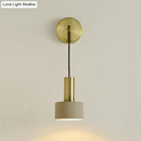 GobekUsa Modern Small Wall Mounted Metallic Bedside Reading Light