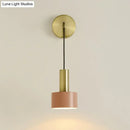 GobekUsa Modern Small Wall Mounted Metallic Bedside Reading Light