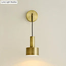 GobekUsa Modern Small Wall Mounted Metallic Bedside Reading Light