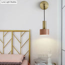 GobekUsa Modern Small Wall Mounted Metallic Bedside Reading Light