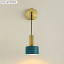 GobekUsa Modern Small Wall Mounted Metallic Bedside Reading Light