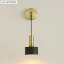 GobekUsa Modern Small Wall Mounted Metallic Bedside Reading Light