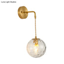 GobekUsa Modern Small Wall Mounted Metallic Bedside Reading Light