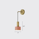 GobekUsa Modern Small Wall Mounted Metallic Bedside Reading Light