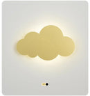 GobekUsa Cloud Wall Light: Modern Nordic LED Bedside Lamp for Children's Room