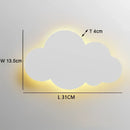 GobekUsa Cloud Wall Light: Modern Nordic LED Bedside Lamp for Children's Room
