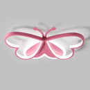 GobekUsa Butterfly LED Ceiling Light for Modern Living Room and Girls Bedroom