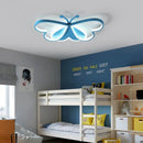 GobekUsa Butterfly LED Ceiling Light for Modern Living Room and Girls Bedroom