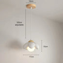 GobekUsa Cream Flower Pendant Light: Modern Nordic Styling Chandelier for Bedroom & Living Room