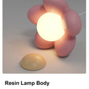 GobekUsa Cream Flower Pendant Light: Modern Nordic Styling Chandelier for Bedroom & Living Room
