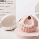 GobekUsa Dream Pearl Ceramic Lamp Desk Decoration Modern Home Decor Ornaments Shell Storage Box