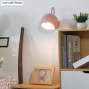 GobekUsa Modern Pink Spherical Wall Light Fixture for Living Room Decor