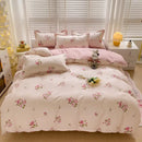 GobekUsa Cartoon Printed Bedding Sets - Soft Quilt Cover Kit for All Seasons