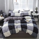 GobekUsa Cartoon Printed Bedding Sets - Soft Quilt Cover Kit for All Seasons