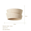 GobekUsa Cream LED Ceiling Chandelier for Living Room Dining Bedroom