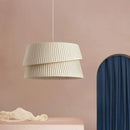 GobekUsa Cream LED Ceiling Chandelier for Living Room Dining Bedroom