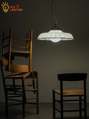 GobekUsa Double Diffuse Pendant Lights LED E27 for Kitchen Island Living Room