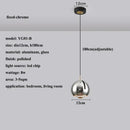 GobekUsa Adjustable Angle LED Pendant Light: Modern Stretchable Chandelier for Home Decor