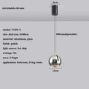 GobekUsa Adjustable Angle LED Pendant Light: Modern Stretchable Chandelier for Home Decor