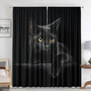 Modern printed colorful owl bedroom curtain set by Decorbites