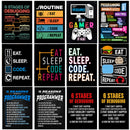 GobekUsa Modern Programmer Gamer Canvas Wall Art