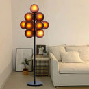 GobekUsa Glass Bubble Floor Lamp: Modern Nordic LED Lighting for Living Room and Bedroom